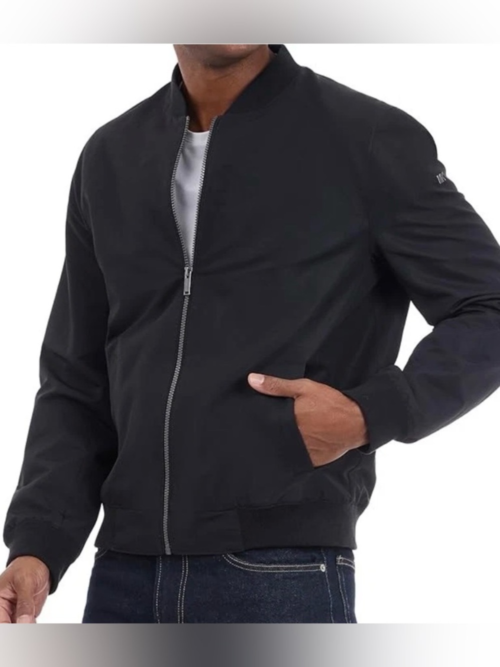 NWTs Michael Kors Men's Lightweight Bomber Jacket Wind & Water Resistant -Small